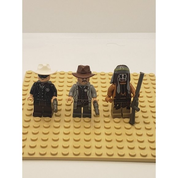 Lego Minifigure Lone Ranger Tonto Cowboy Sheriff Weapon Accessories C0498 - Picture 1 of 12
